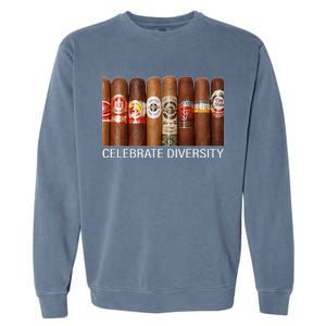 Celebrate Diversity Cigars Garment-Dyed Sweatshirt