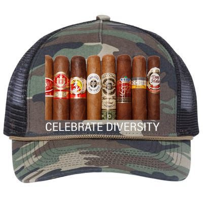 Celebrate Diversity Cigars Retro Rope Trucker Hat Cap