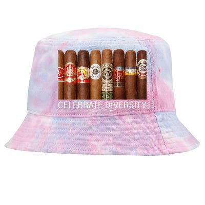 Celebrate Diversity Cigars Tie-Dyed Bucket Hat