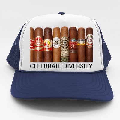 Celebrate Diversity Cigars Trucker Hat