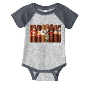 Celebrate Diversity Cigars Infant Baby Jersey Bodysuit