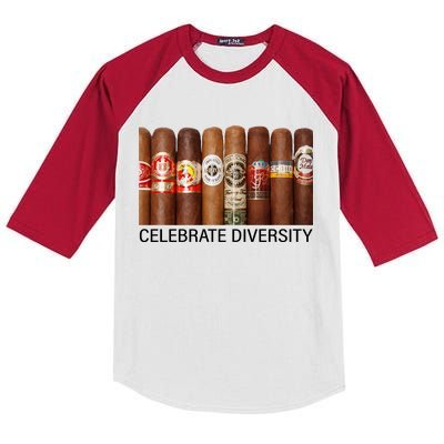 Celebrate Diversity Cigars Kids Colorblock Raglan Jersey