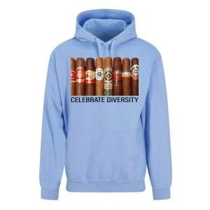 Celebrate Diversity Cigars Unisex Surf Hoodie