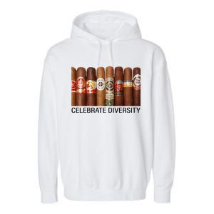 Celebrate Diversity Cigars Garment-Dyed Fleece Hoodie