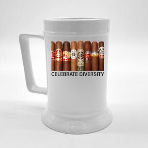 Celebrate Diversity Cigars Beer Stein