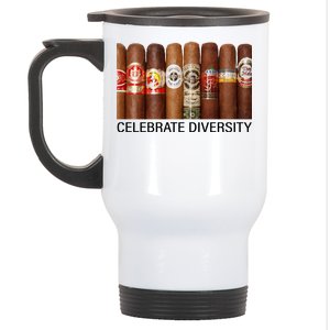 Celebrate Diversity Cigars Stainless Steel Travel Mug