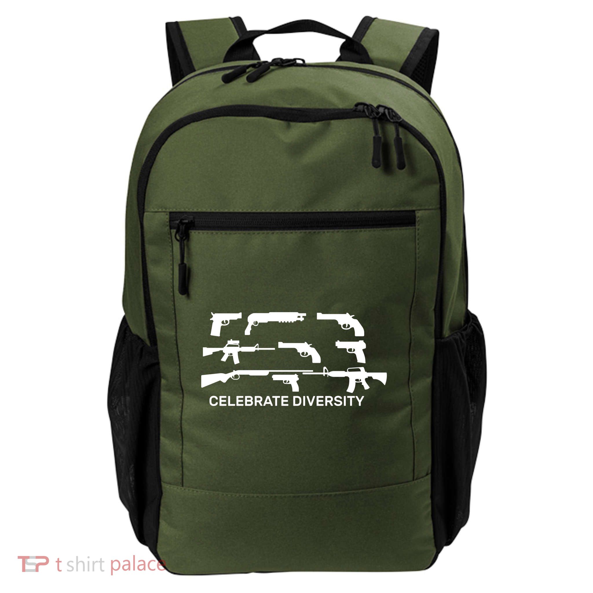 Celebrate Diversity Guns Daily Commute Backpack