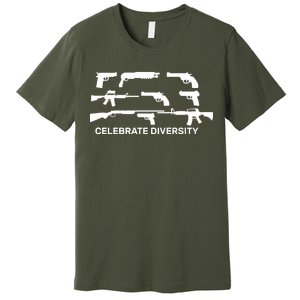 Celebrate Diversity Guns Premium T-Shirt