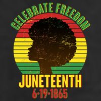 Celebrate Freedom Juneteenth 6-19-1865 Cool Comfort Performance Bucket Hat