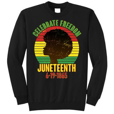 Celebrate Freedom Juneteenth 6-19-1865 Sweatshirt