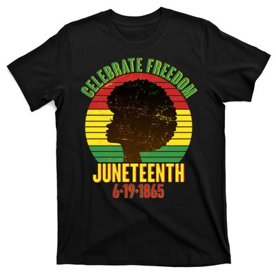 Celebrate Freedom Juneteenth 6-19-1865 T-Shirt