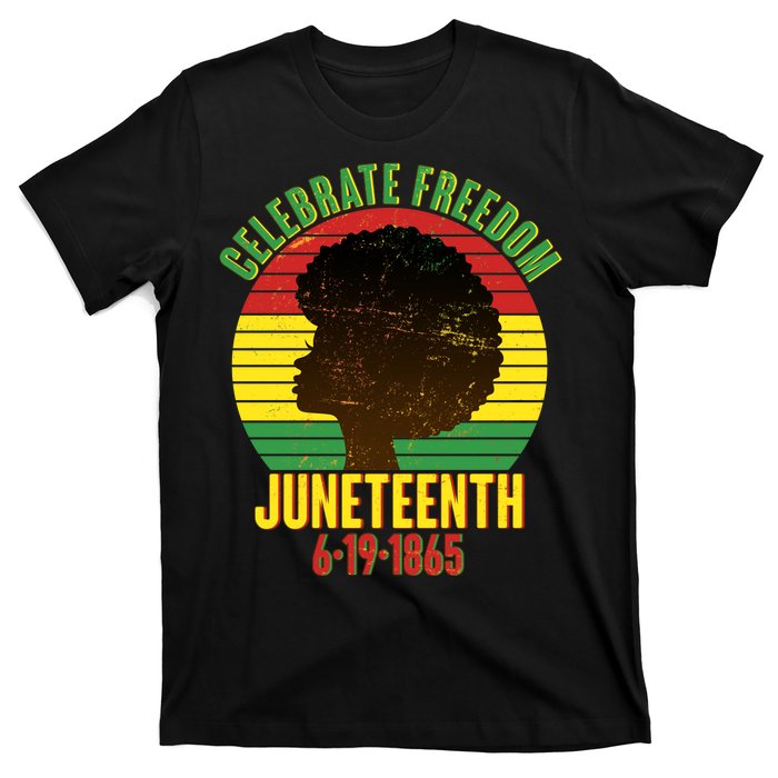 Celebrate Freedom Juneteenth 6-19-1865 T-Shirt