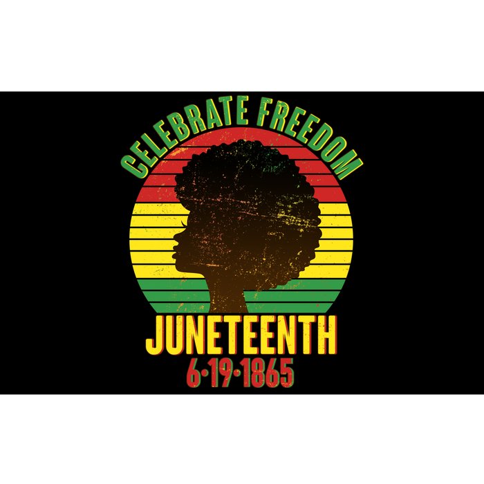 Celebrate Freedom Juneteenth 6-19-1865 Bumper Sticker