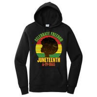 Celebrate Freedom Juneteenth 6-19-1865 Women's Pullover Hoodie