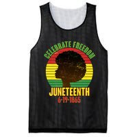 Celebrate Freedom Juneteenth 6-19-1865 Mesh Reversible Basketball Jersey Tank