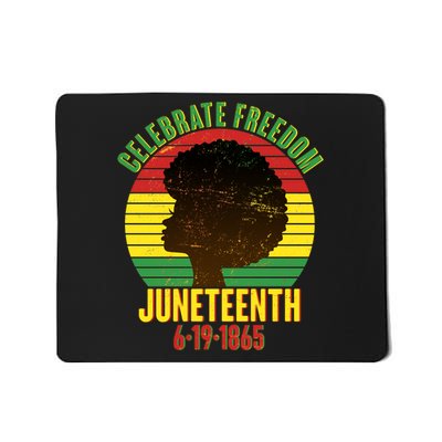 Celebrate Freedom Juneteenth 6-19-1865 Mousepad