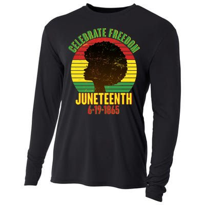 Celebrate Freedom Juneteenth 6-19-1865 Cooling Performance Long Sleeve Crew