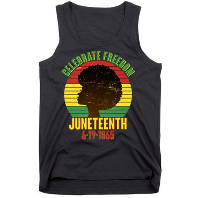 Celebrate Freedom Juneteenth 6-19-1865 Tank Top