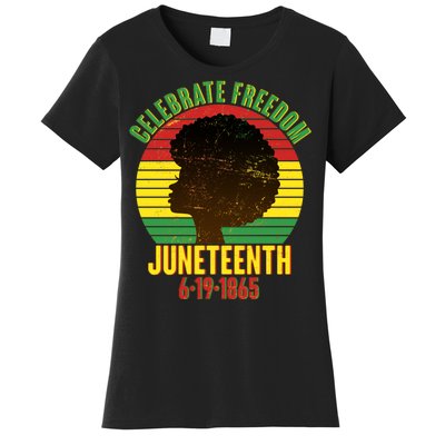 Celebrate Freedom Juneteenth 6-19-1865 Women's T-Shirt