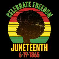 Celebrate Freedom Juneteenth 6-19-1865 Zip Tote Bag