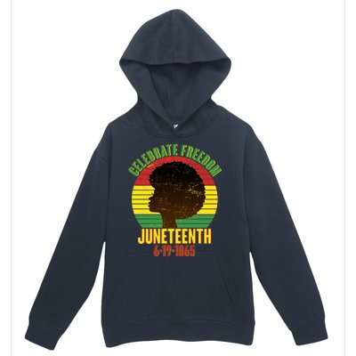 Celebrate Freedom Juneteenth 6-19-1865 Urban Pullover Hoodie