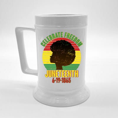 Celebrate Freedom Juneteenth 6-19-1865 Beer Stein