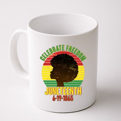 Celebrate Freedom Juneteenth 6-19-1865 Coffee Mug