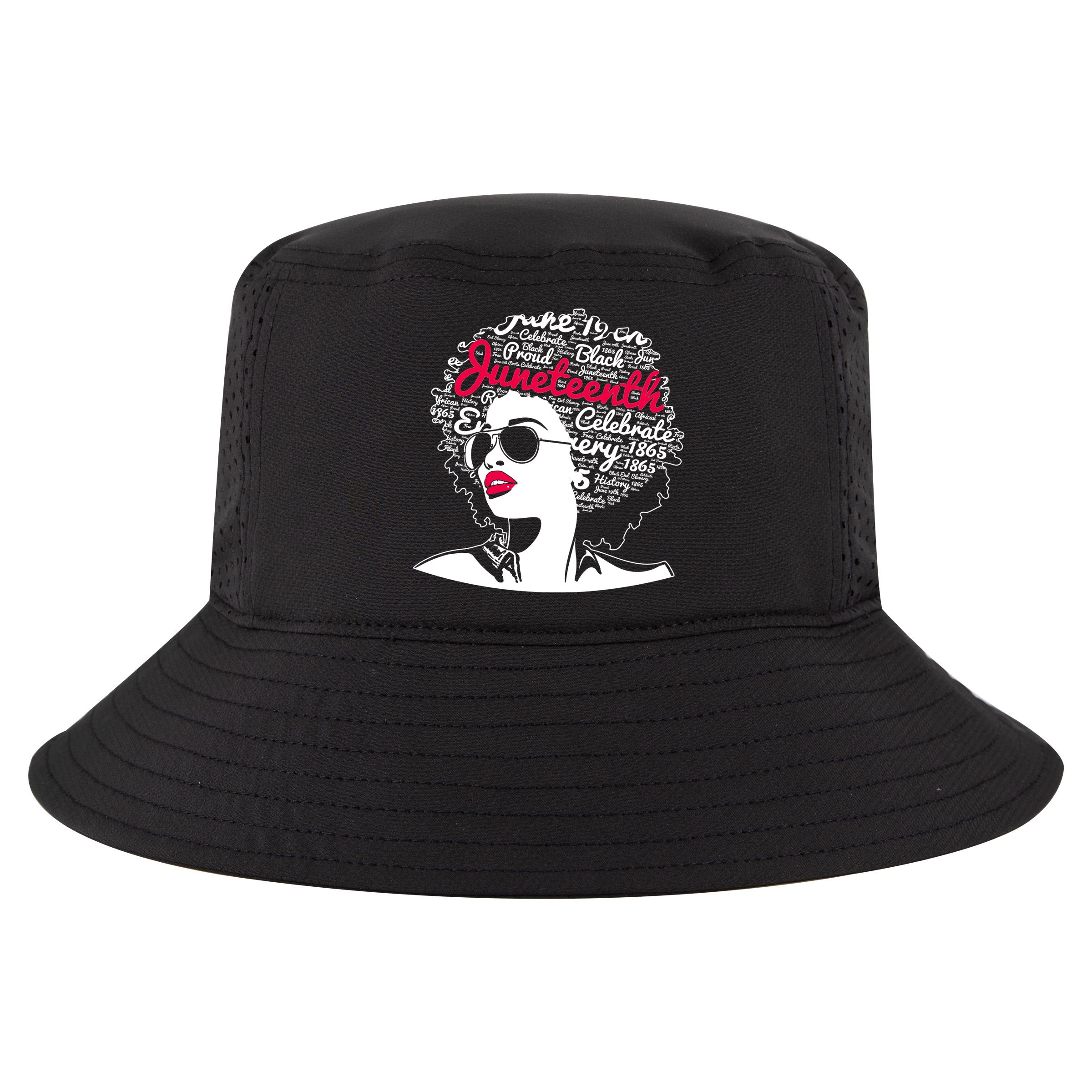 Celebrate Juneteenth June 19th Black History Cool Comfort Performance Bucket Hat