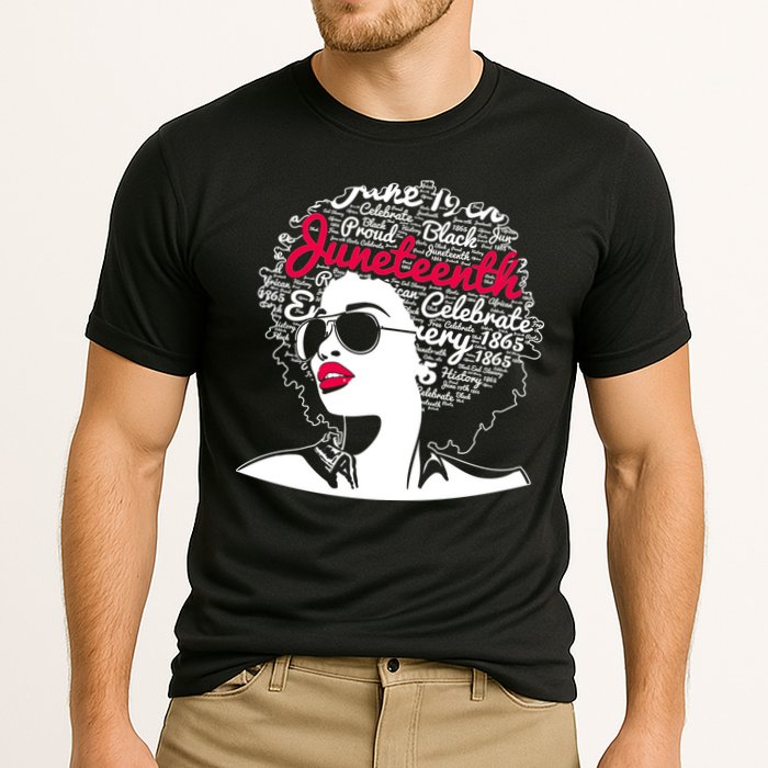 Celebrate Juneteenth June 19th Black History Cooling Performance Crew T-Shirt