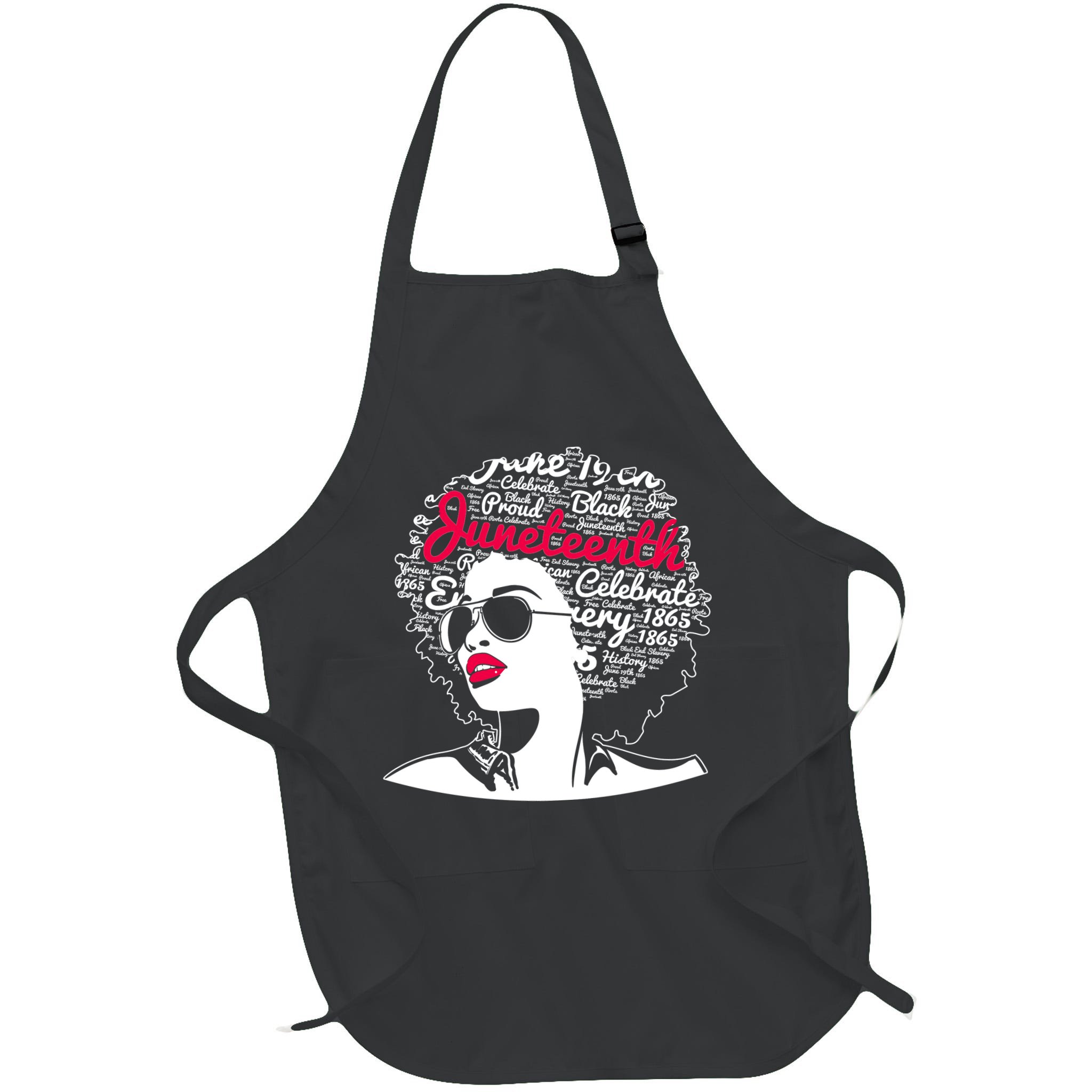 Celebrate Juneteenth June 19th Black History Apron