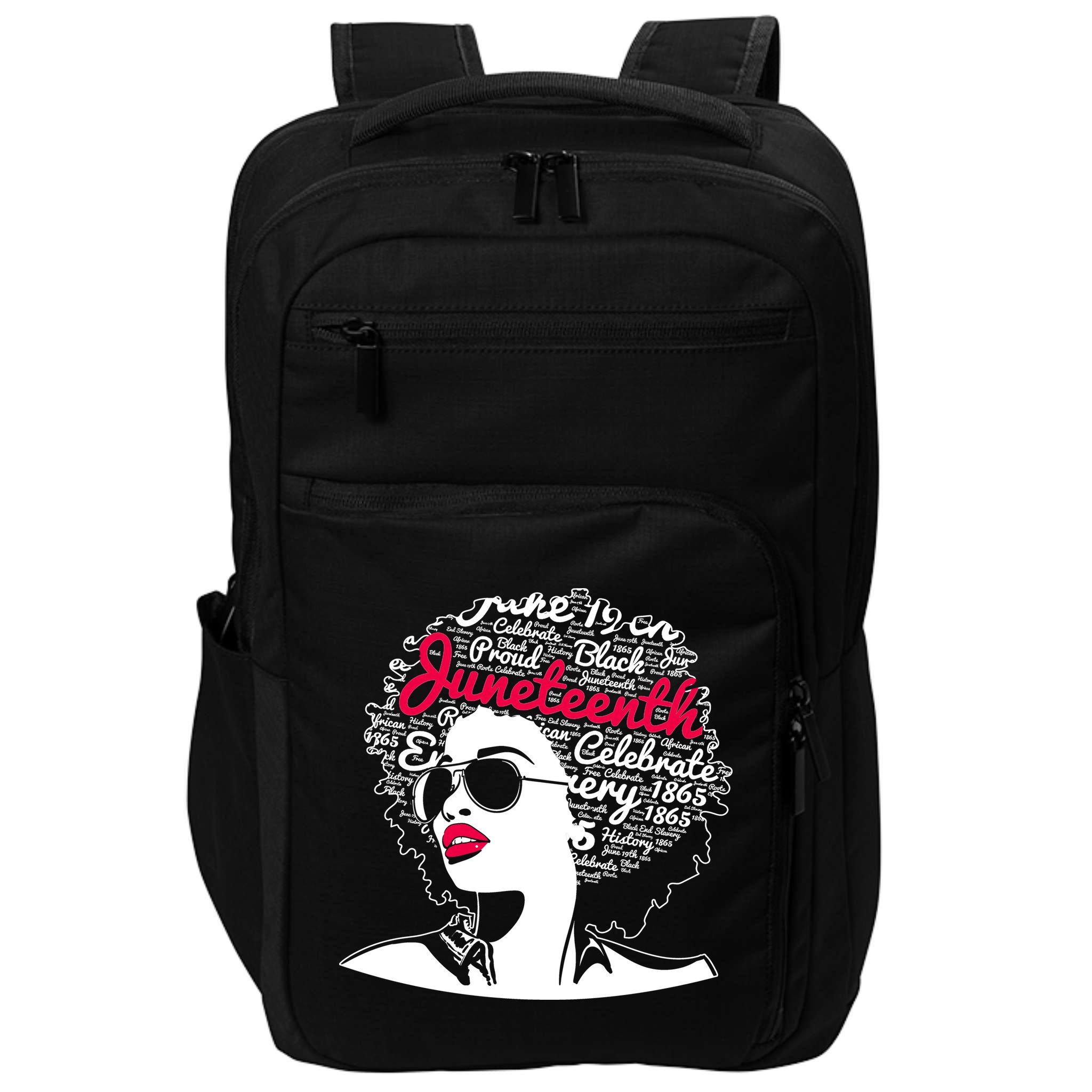 Celebrate Juneteenth June 19th Black History Impact Tech Backpack