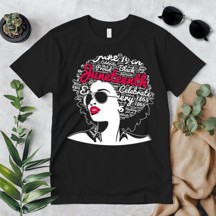 Celebrate Juneteenth June 19th Black History Premium T-Shirt