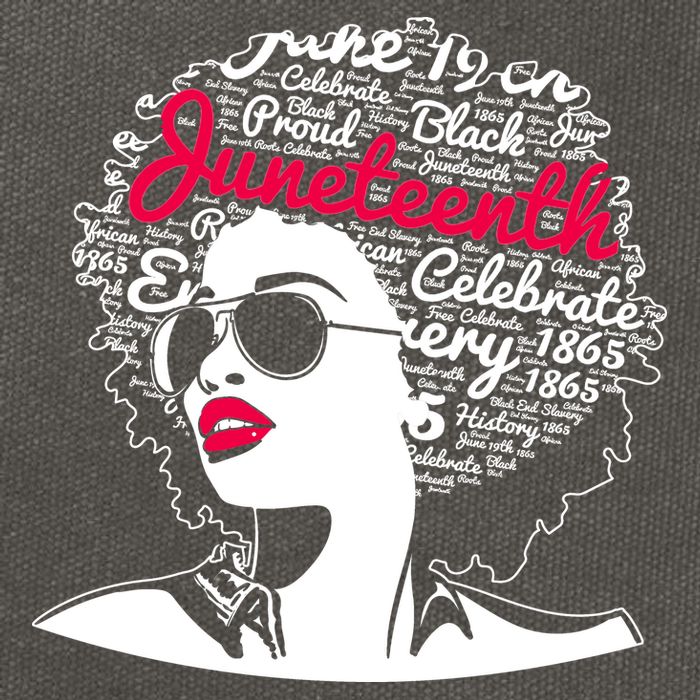 Celebrate Juneteenth June 19th Black History Cotton Canvas Backpack