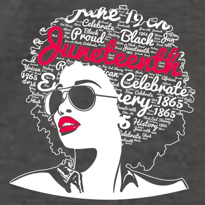 Celebrate Juneteenth June 19th Black History Vector Backpack