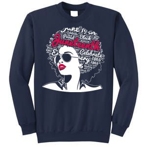 Celebrate Juneteenth June 19th Black History Sweatshirt