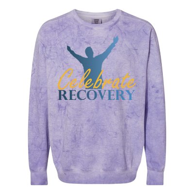 Celebrate Recovery Colorblast Crewneck Sweatshirt