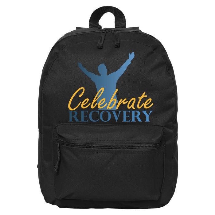 Celebrate Recovery 16 in Basic Backpack