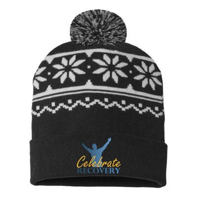 Celebrate Recovery USA-Made Snowflake Beanie