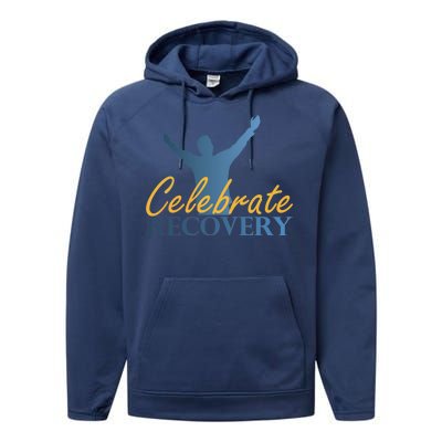 Celebrate Recovery Performance Fleece Hoodie