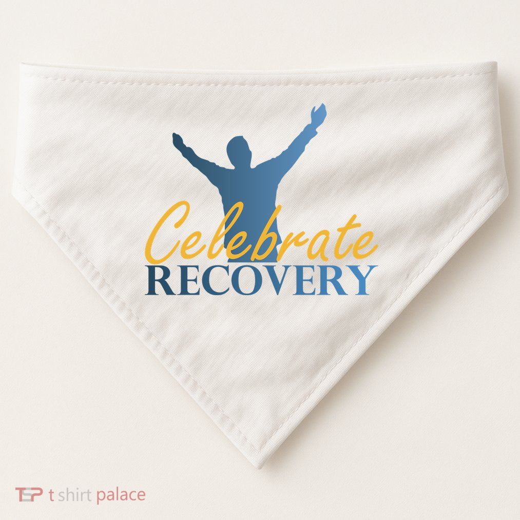 Celebrate Recovery USA-Made Doggie Bandana