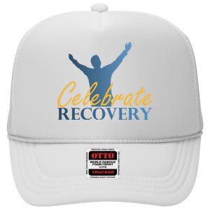 Celebrate Recovery High Crown Mesh Back Trucker Hat