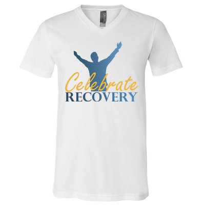 Celebrate Recovery V-Neck T-Shirt