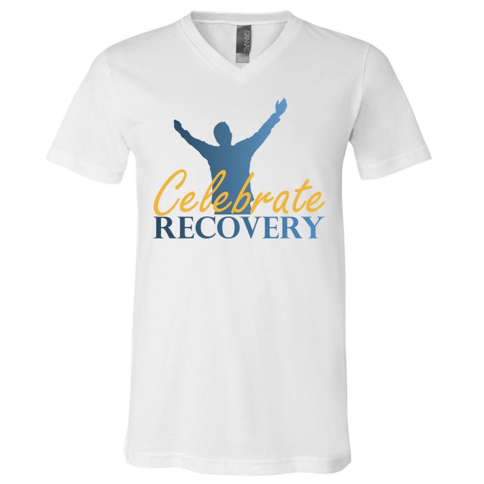 Celebrate Recovery V-Neck T-Shirt