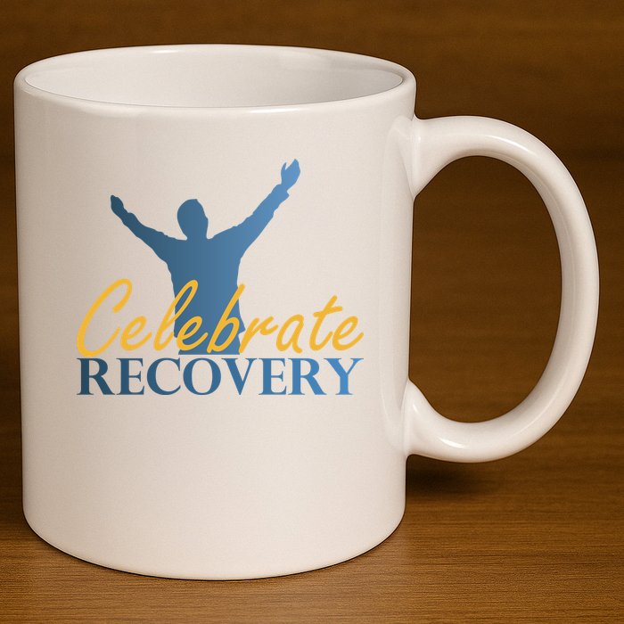 Celebrate Recovery 11oz C Handle Ceramic Mug