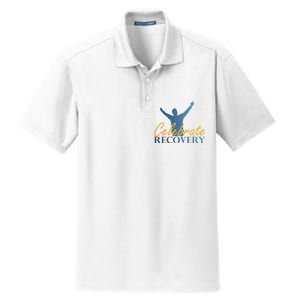 Celebrate Recovery Dry Zone Grid Polo