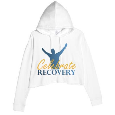 Celebrate Recovery Crop Fleece Hoodie