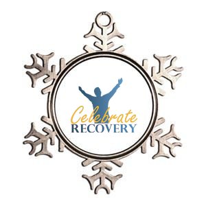 Celebrate Recovery Metallic Star Ornament