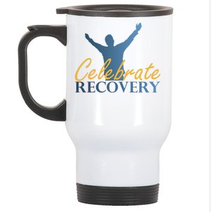 Celebrate Recovery Stainless Steel Travel Mug