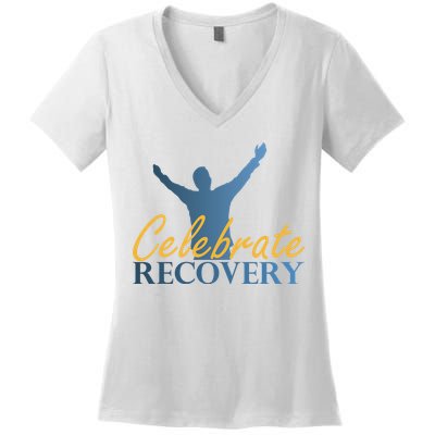 Celebrate Recovery Women's V-Neck T-Shirt