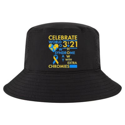 Celebrate World Down Syndrome Day I Love Homies With Extra Chromies Cool Comfort Performance Bucket Hat